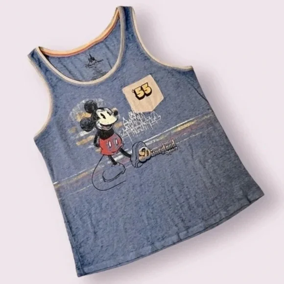 Disneyland Parks Exclusive Mickey Mouse 55 Tank Top - Picture 2 of 4